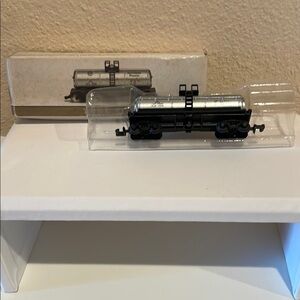 Southern Pacific Silver Tanker Train Model